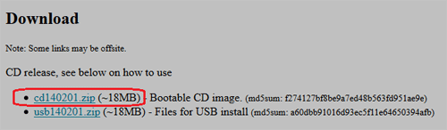 chntpw download cd140201 to reset laptop password
