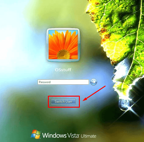 switch admin user in windows 7