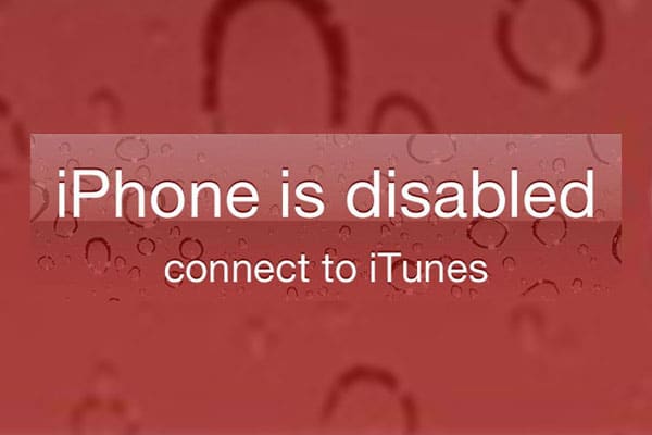 unlock a disable iphone without itunes