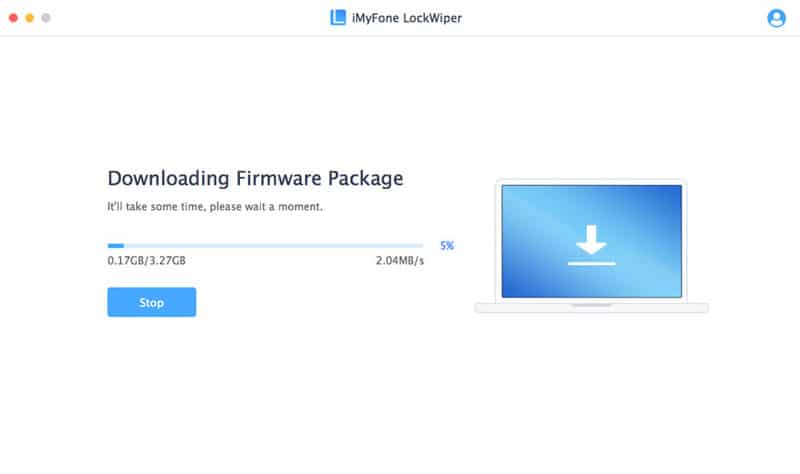 imyfone downloading firmware package
