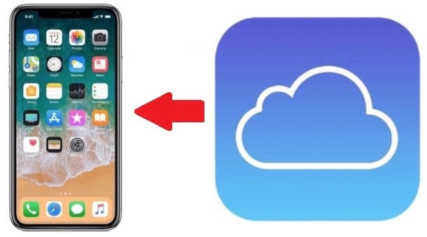 restore iphone from icloud without resetting