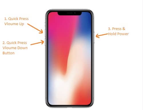 hard reset iPhone to fix iPhone turning on and off
