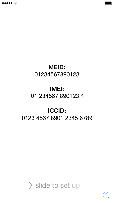 how to find iphone imei number
