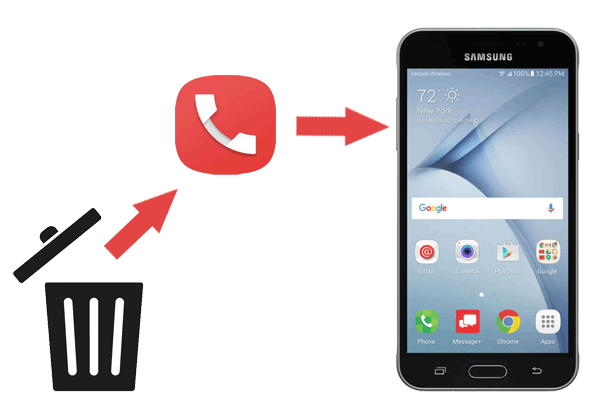 recover deleted call log from android