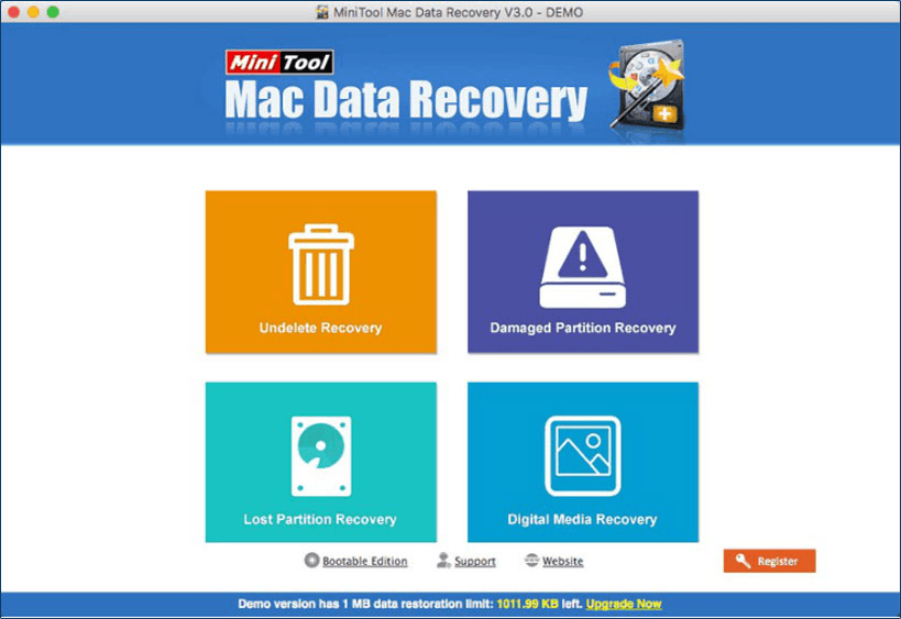 mini tool Mac data recovery 3.0 free