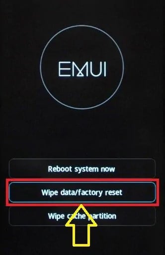factory reset to unlock android phone