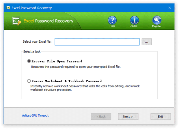 top excel password recovery