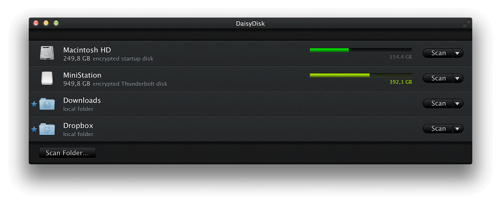DaisyDisk App for Mac