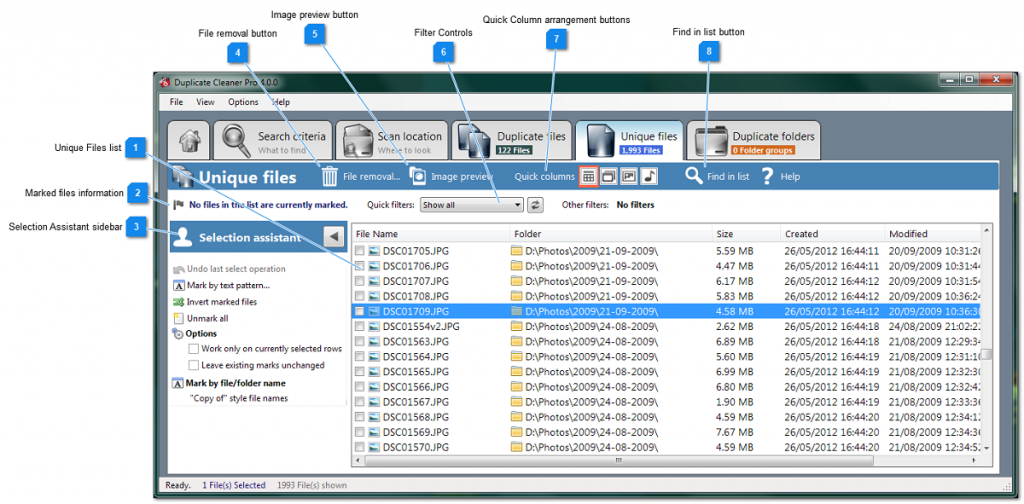 Duplicate Cleaner Pro – duplicate file browsing